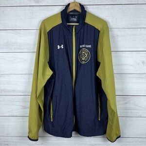 Notre Dame Fighting Irish Under Armour Full Zip Lightweight Jacket Mens 2XL